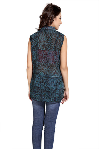 Victorian Clothing Women's Printed Casual Shirt