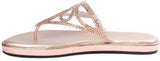 Lumiere Swarovski Studded Chappals Women Flats