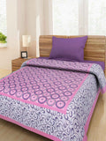 JBC Collection Cotton Printed Single Bedsheet