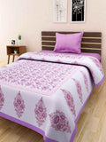 JBC Collection Cotton Printed Single Bedsheet