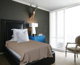 Raymond Abstract Single Blanket Grey