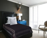 Raymond Abstract Single Blanket Blue