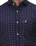 Ebry Men's Printed Casual Shirt