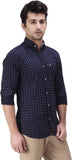 Ebry Men's Printed Casual Shirt