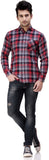 Ebry Men's Checkered Casual Shirt