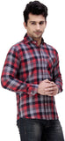 Ebry Men's Checkered Casual Shirt