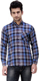 Ebry Men's Checkered Casual Shirt