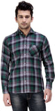 Ebry Men's Checkered Casual Shirt