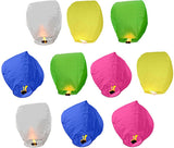 SHOPOJ Multicolor Paper Sky Lantern