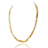 dgold Garnet Stone Necklace