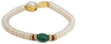 SJ Pearls Alloy Pearl Bracelet