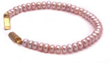SJ Pearls Alloy Pearl Bracelet