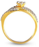 Shashvat Jewels Yellow Gold Diamond 14 K Ring