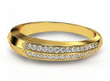 Shashvat Jewels Yellow Gold Diamond 14 K Ring