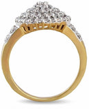 Shashvat Jewels Yellow Gold Diamond 14 K Ring