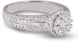 Shashvat Jewels White Gold Diamond 14 K Ring