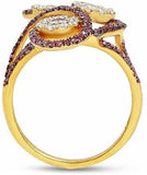 Shashvat Jewels Yellow Gold Diamond 14 K Ring