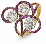Shashvat Jewels Yellow Gold Diamond 14 K Ring