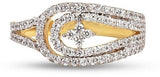 Shashvat Jewels Yellow Gold Diamond 14 K Ring