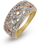 Shashvat Jewels Yellow Gold Diamond 18 K Ring