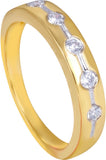Shashvat Jewels The Charming Gold Diamond Yellow Gold 18 K Ring