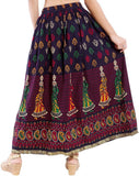 Decot Paradise Self Design Women's Regular Skirt
