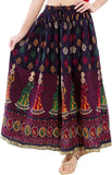 Decot Paradise Self Design Women's Regular Skirt