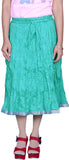 Pezzava Self Design Women's, Girl's Regular Blue Skirt