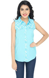 Kcrimson Women's Checkered Casual Shirt