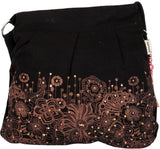 Pick Pocket Women Casual Gold Canvas Sling Bag