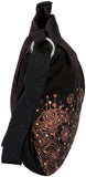 Pick Pocket Women Casual Gold Canvas Sling Bag