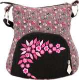 Pick Pocket Women Casual Grey Canvas Sling Bag