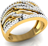 Demira Jewels Special Diva Yellow Gold Diamond 14 K Ring
