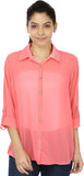 Shoppers Look Women's Solid Casual Shirt