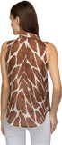 Oxolloxo Women's Printed Casual Shirt