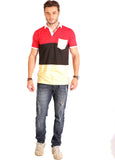 Smugglerzinc Solid Men's Polo Neck T-Shirt