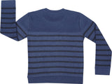 Next Steps Striped Round Neck Casual Boy's Sweater
