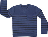 Next Steps Striped Round Neck Casual Boy's Sweater