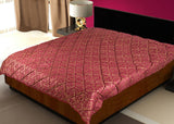 Sapatos Geometric Single Duvet Purple & Pink