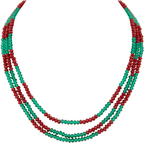 Voylla Crystal Alloy Necklace