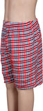 Spictex Checkered Boy's Basic Shorts
