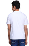 One For Blue Animal Print Men's Round Neck T-Shirt