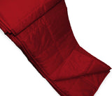 Sapatos Plain Single Duvet Maroon