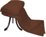 Sapatos Plain Single Duvet Brown