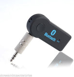 Spycom Wireless 3.5mm Bluetooth Audio Music Receiver with Mic Handsfree Stereo Output Car Kit
