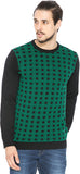 Status Quo Solid Round Neck Casual Men's Sweater