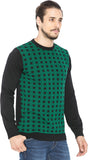 Status Quo Solid Round Neck Casual Men's Sweater
