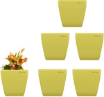 Yuccabe Italia Stella Yellow Self Watering Plant Container Set