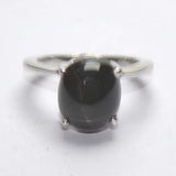 Manirathnum Star Diopside Gemstone Gemstone Silver Ring Sterling Silver NA Brass NA K Ring