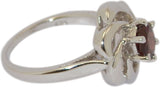 Manirathnum Manirathnum Garnet Gemstone Silver Ring Sterling Silver Garnet Brass NA K Ring